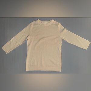 Talbots cream Cashmere Sweater